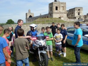 Dzień dziecka z policjantami